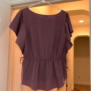 EXPRESS- PLUM COLORED BLOUSE